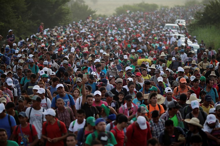 Migrant Mexican caravan to take a temporary halt to U.S. post abduction of a child