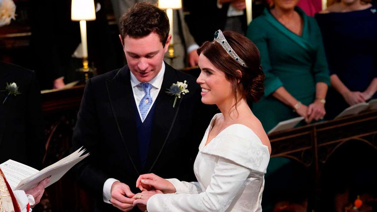 Royal wedding- Jack Brooksbank marries Princess Eugenie at Windsor Castle