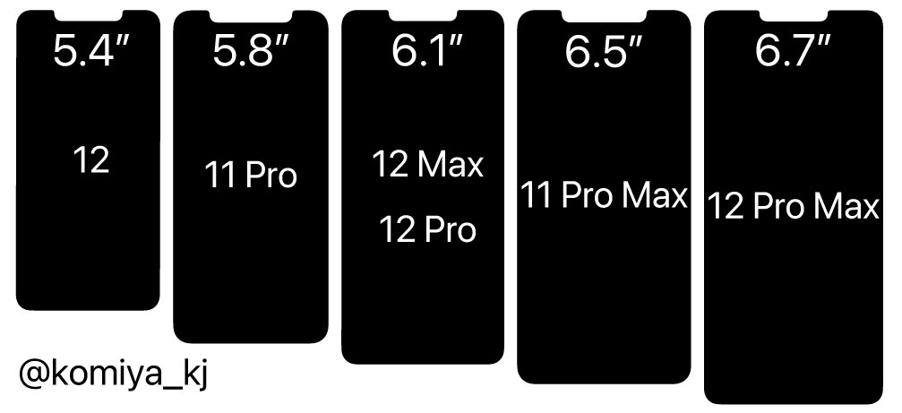 iPhone 12 size panel
