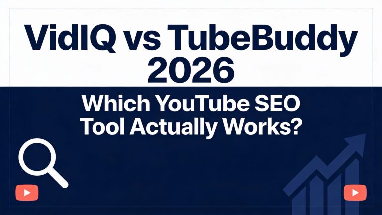 VidIQ vs TubeBuddy 2026: Which YouTube SEO Tool Actually Works?